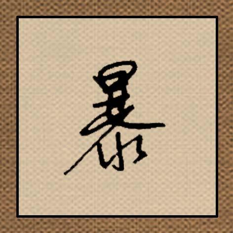 暴的书写指导——掌握正确书写，领略汉字之美
