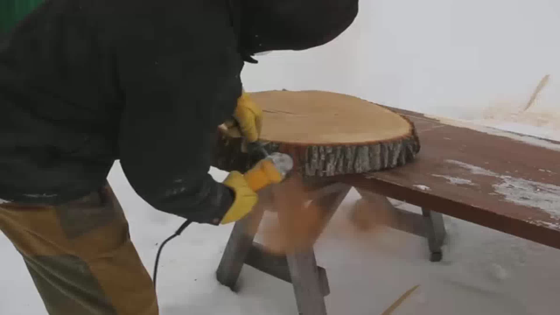 怎样把木材抛光