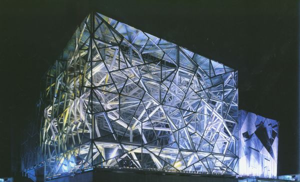 建筑学专业作品集，展现创意与技术的综合艺术