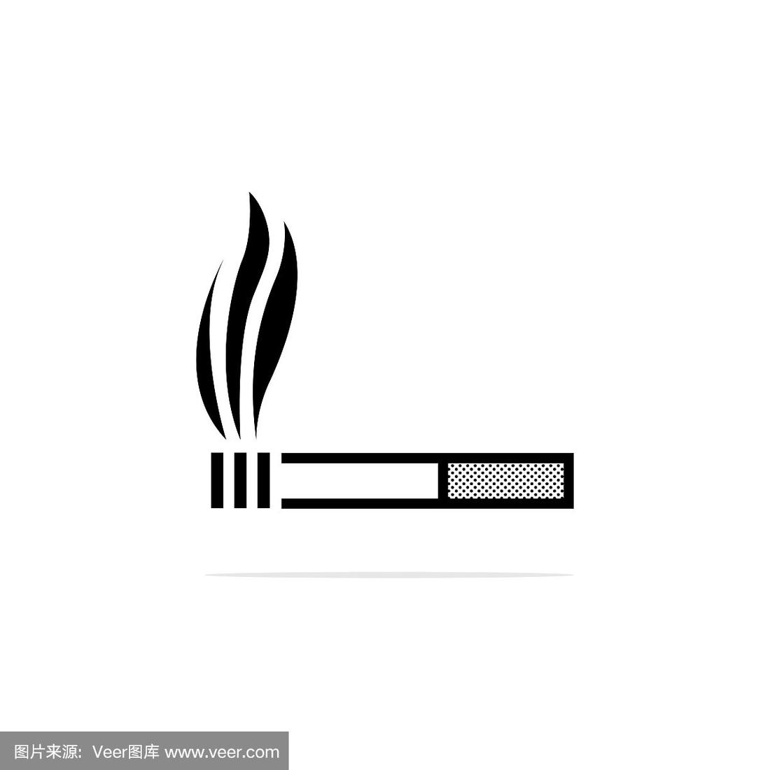 烟字图标设计图案，探索与灵感