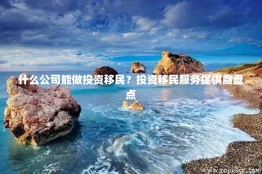 专业投资移民代理公司，引领您走向国际化新生活