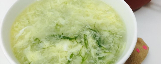 蛋花汤的制作方法与技巧