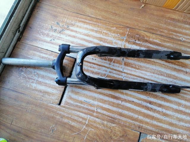 老式自行车前叉拆解详解