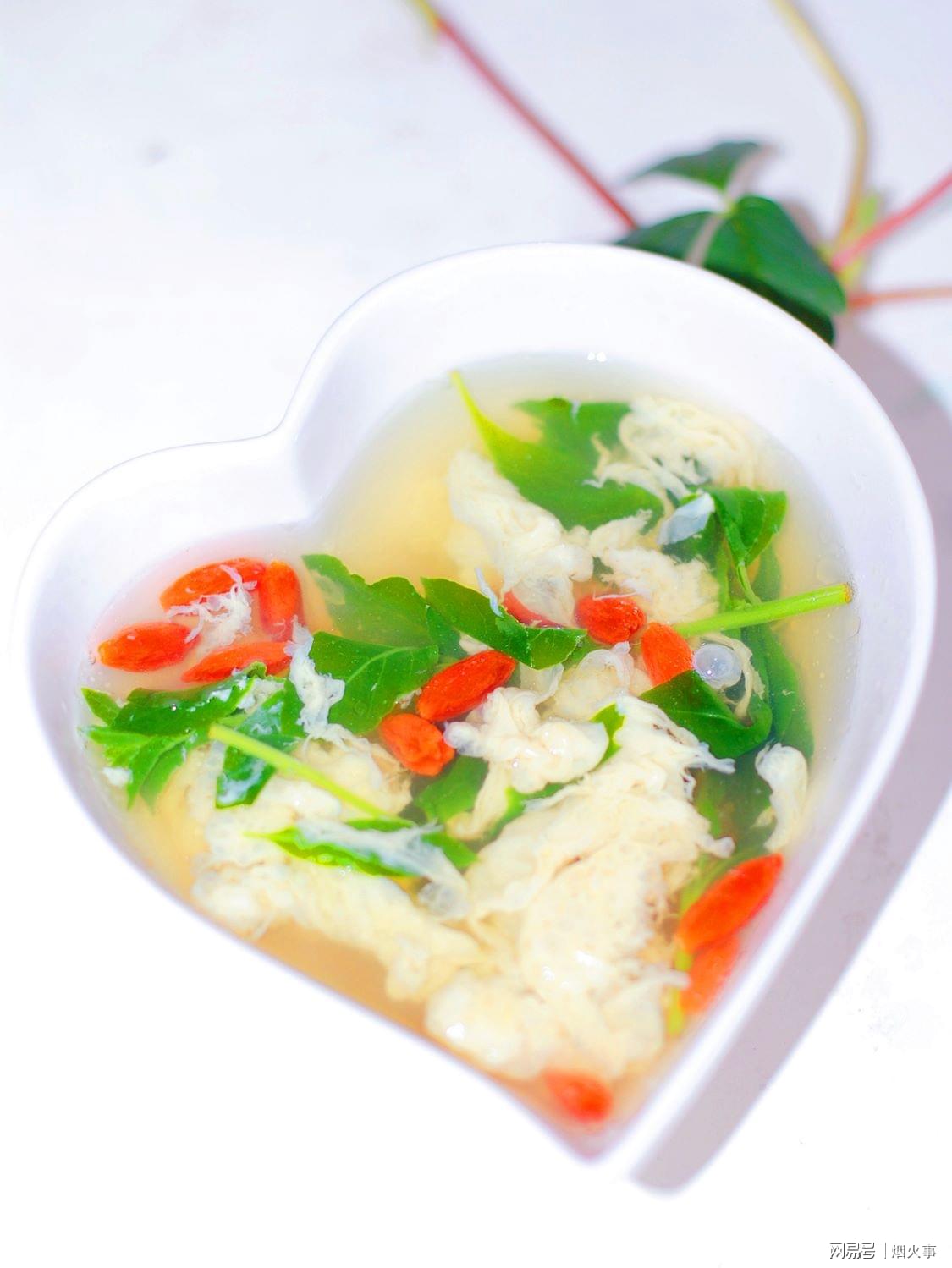 蛋花枸杞汤，一道美味佳肴与健康的完美结合