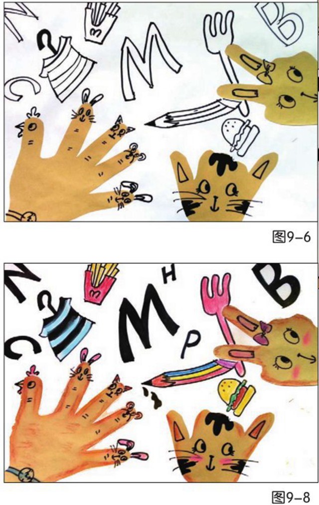 幼儿美术大手小手教案