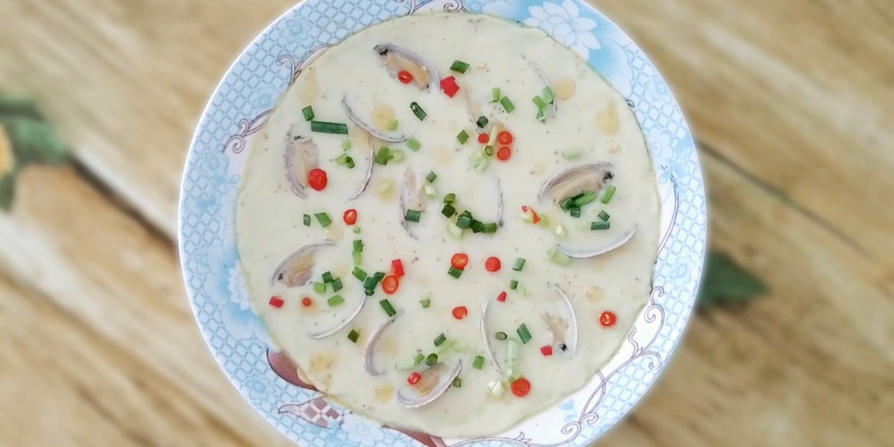 蒸鸡蛋花蛤，一道美味佳肴的诞生