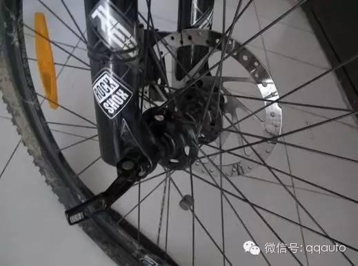 自行车前轮轴承拆解图，深入了解自行车核心机械结构