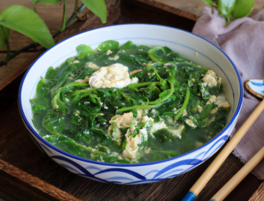 枸杞叶蛋花汤，一道养生美味的健康佳品
