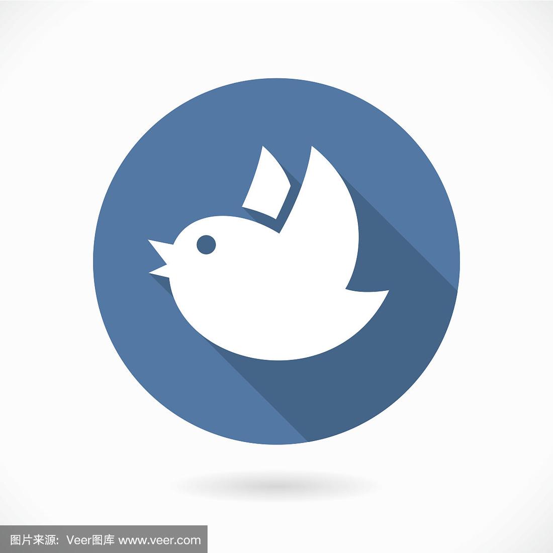 蓝鸟出租图标，设计与象征意义